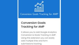 AMPforWP Conversion Goals Tracking for AMP - Gplplace