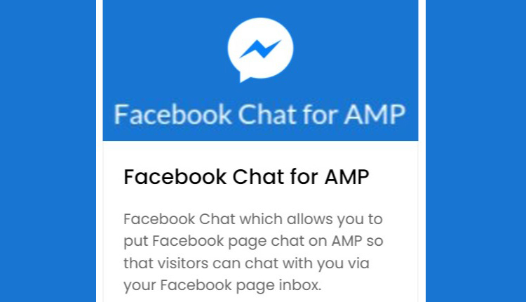 AMPforWP Facebook Chat For AMP WordPress Plugin
