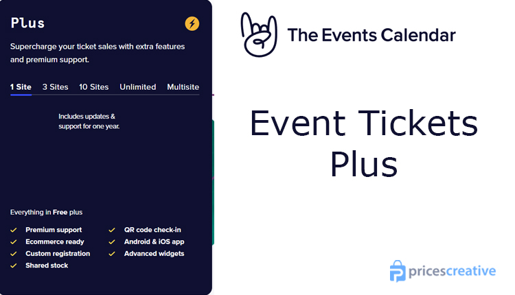 Modern Tribe Event Tickets Plus WordPress Plugin