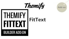 Themify - Builder FitText Addon