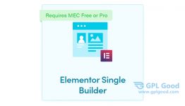 Webnus Elementor Single Builder for MEC WordPress Plugin