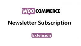 WooCommerce - Newsletter Subscription WooCommerce Extension