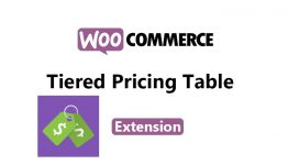 WooCommerce - Tiered Pricing Table for WooCommerce Extension