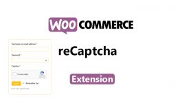 WooCommerce - reCaptcha for WooCommerce Extension