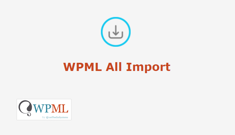 WordPress Multilingual WP All Import Addon