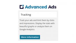 Advanced Ads - Advanced Ads Tracking WordPress Plugin