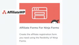AffiliateWP - Affiliate Forms for Ninja Forms WordPress Plugin