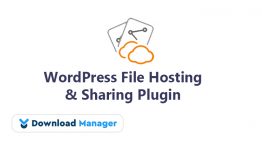 Download Manager File Hosting Addon WordPress Plugin