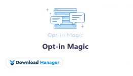 Download Manager Opt-in Magic Addon WordPress Plugin