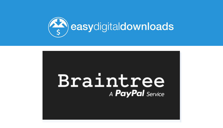 Easy Digital Downloads - Braintree WordPress Plugin