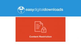 Easy Digital Downloads - Content Restriction WordPress Plugin