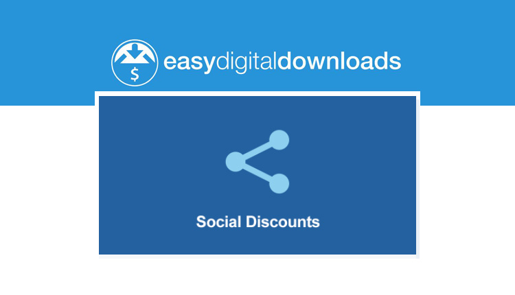 Easy Digital Downloads - Social Discounts WordPress Plugin