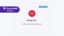 FacetWP - FacetWP Range List WordPress Plugin