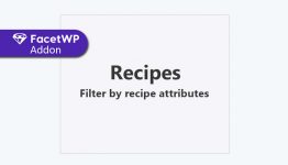 FacetWP - FacetWP Recipes integration WordPress Plugin