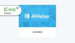 GiveWP Give - AWeber WordPress Plugin