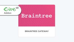 GiveWP Give - Braintree Gateway WordPress Plugin
