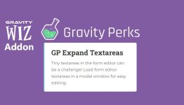 Gravity Wiz - Gravity Perks Expand Editor Textareas WordPress Plugin
