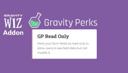 Gravity Wiz - Gravity Perks Read Only WordPress Plugin