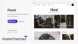 GretaThemes Floral WordPress Theme