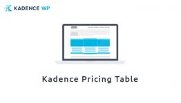Kadence WP - Kadence Pricing Table WordPress Plugin