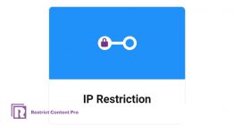 Restrict Content Pro IP Restriction WordPress Plugin