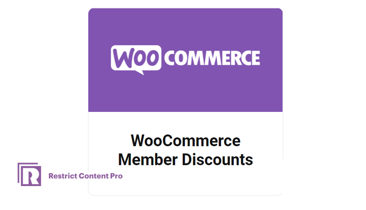Restrict Content Pro WooCommerce Member Discounts WordPress Plugin