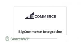 SearchWP BigCommerce Integration WordPress Plugin