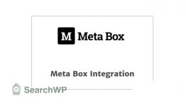 SearchWP Meta Box Integration WordPress Plugin