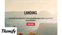Themify Landing Premium WordPress Theme