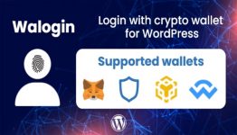 Walogin Login with crypto wallet WordPress Plugin