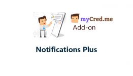 myCred - Notifications Plus Add-on WordPress Plugin