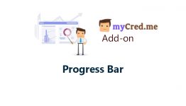 myCred - Progress Bar Add-on WordPress Plugin
