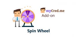 myCred - Wheel Add-on Fortune (Spin Wheel) WordPress Plugin