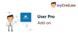 myCred - for User Pro Add-on WordPress Plugin