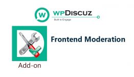 wpDiscuz - Front-end Moderation Addon WordPress Plugin