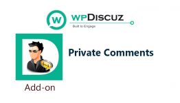 wpDiscuz - Private Comments Addon WordPress Plugin