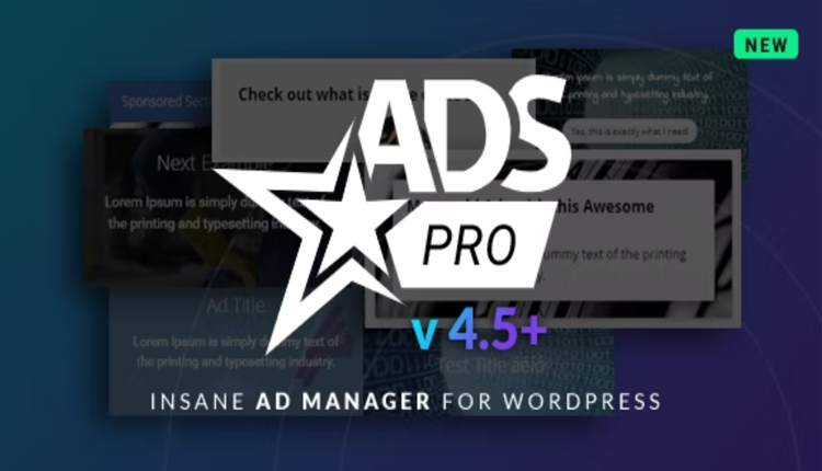 ADS PRO MultiPurpose Ad Manager WordPress Plugin
