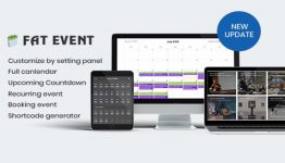 FAT Event WordPress Event and Calendar Booking WordPress Plugin