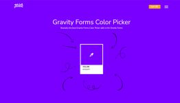 Gravity Forms Color Picker WordPress Plugin