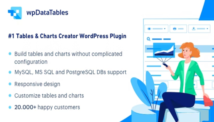 wpDataTables Tables and Charts Manager WordPress Plugin