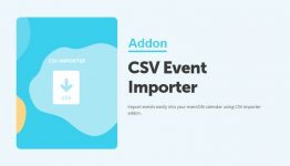EventON CSV Event Importer Addon WordPress Plugin