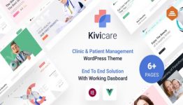 KiviCare WordPress Theme Medical Clinic & Patient Management
