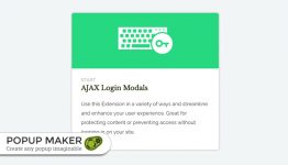 Popup Maker AJAX Login Modals Extension WordPress Plugin