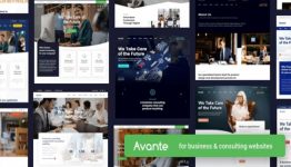 Avante Business Consulting Premium WordPress Theme