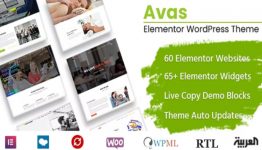 Avas Elementor WordPress Theme Latest Updates