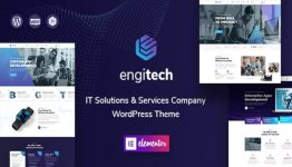 Engitech IT Solutions & Services Premium WordPress Theme