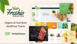 Freshio Organic & Food Store Premium WordPress Theme