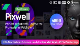 Pixwell Modern Magazine Premium WordPress Theme