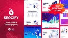 Seocify SEO Digital Marketing Agency Premium WordPress Theme
