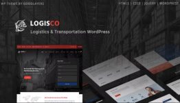 Logisco Logistics and Transportation Premium WordPress Theme